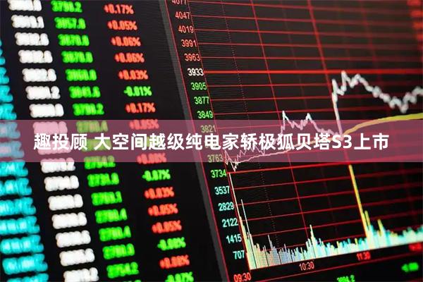 趣投顾 大空间越级纯电家轿极狐贝塔S3上市