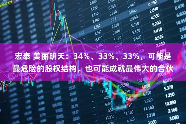 宏泰 美丽明天：34%、33%、33%，可能是最危险的股权结构，也可能成就最伟大的合伙